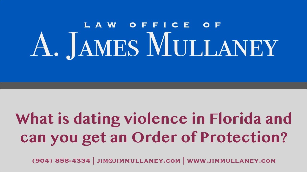 what is dating violence and can you get an order of protection