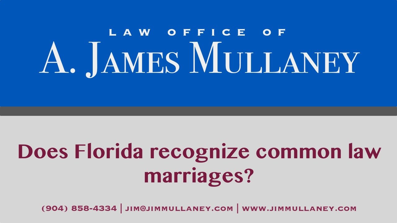 does florida recognize common law marriage